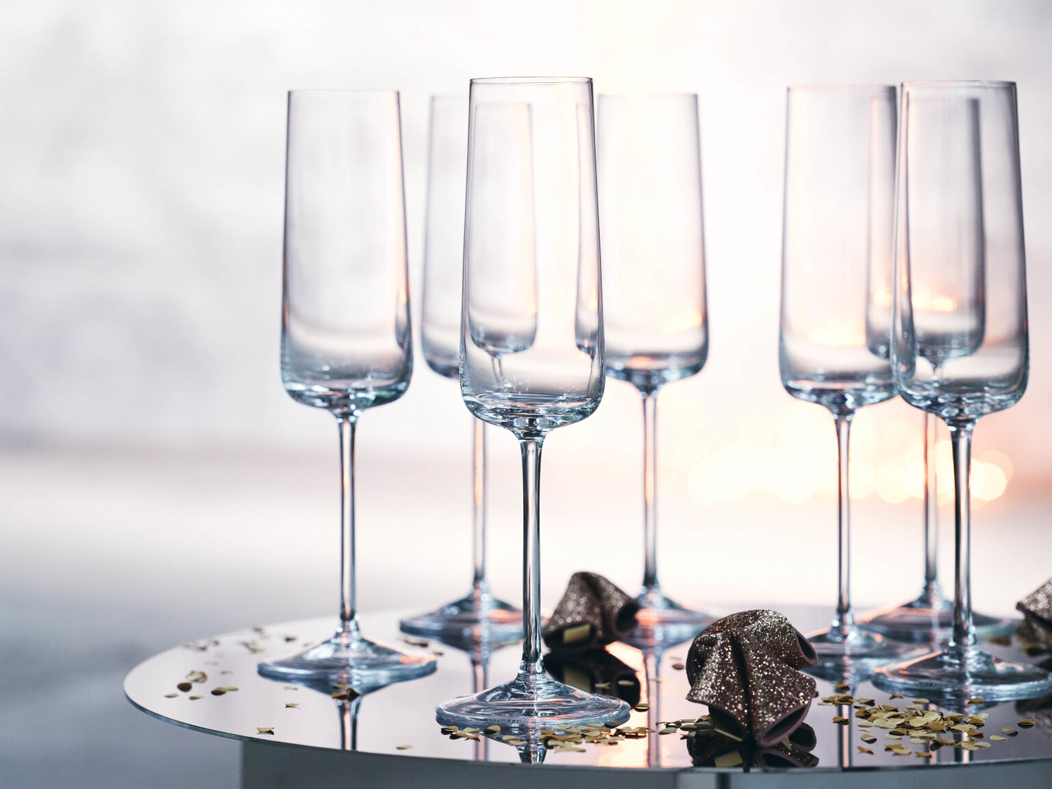 Glassware champagne flutes sale